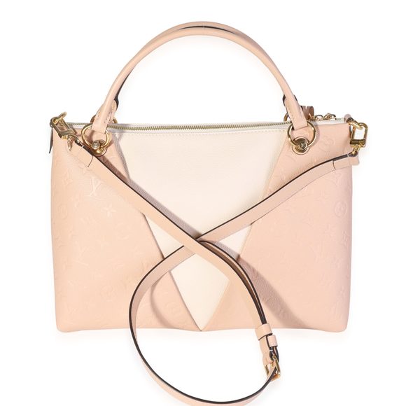 Louis Vuitton Cream & Beige Monogram Empreinte V Tote MM - Picture 3 of 8